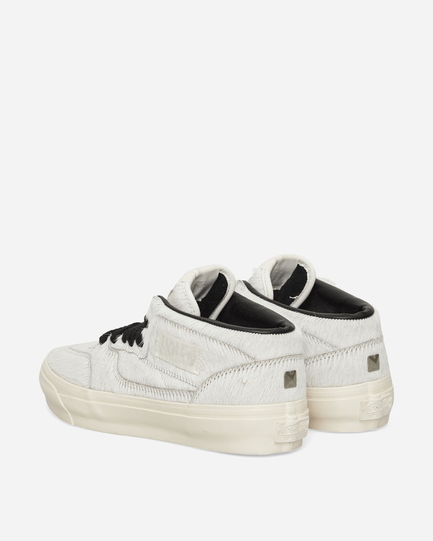Life is Unfair Half Cab 33 LX Pony Hair Sneakers Marshmallow / Black