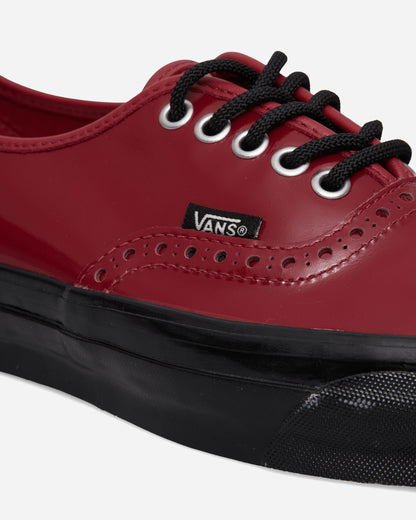 Authentic 44 Siped Vibram Sneakers Bordeaux
