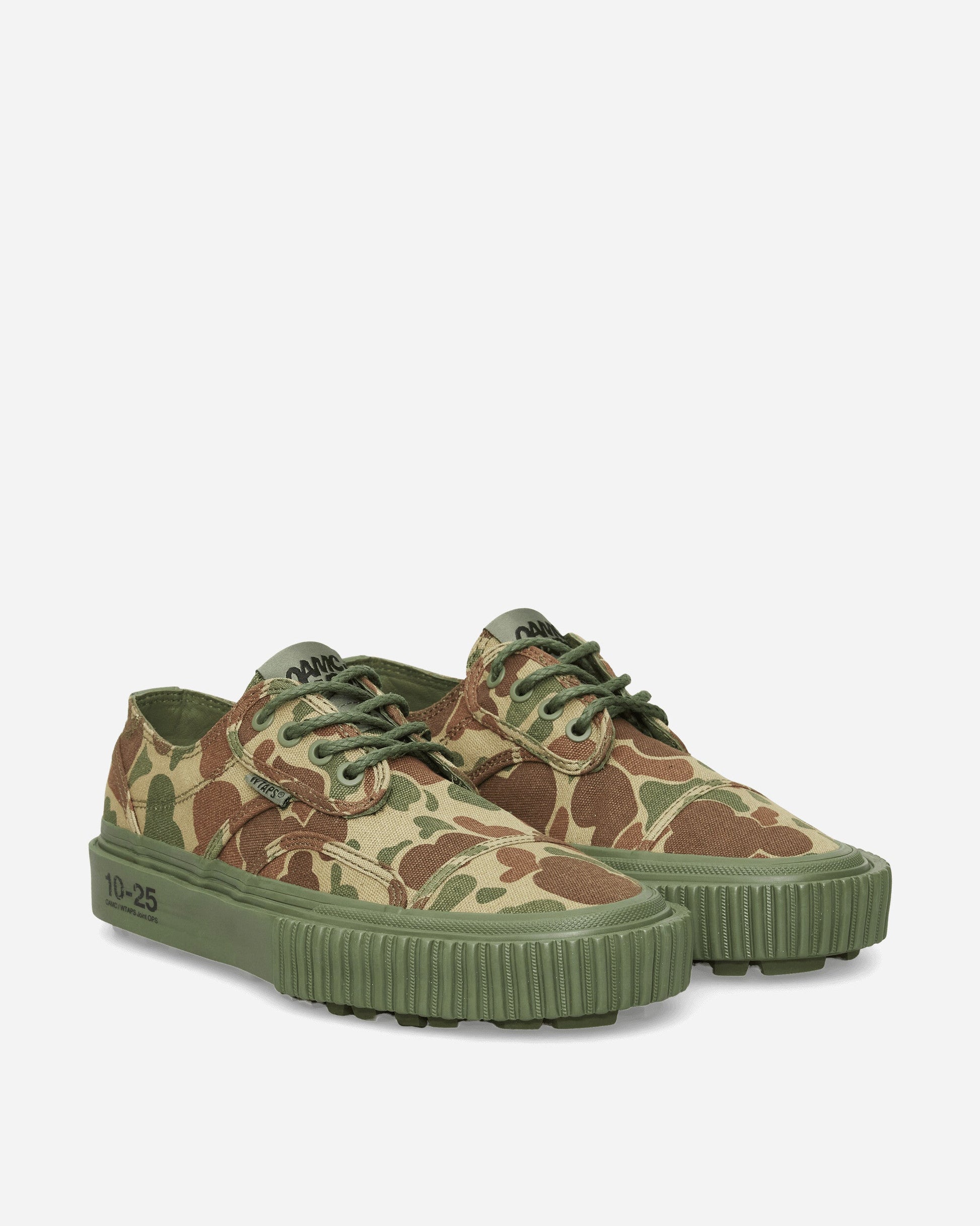 OAMC x WTAPS Seylynn Lug Sneakers Duck Camo