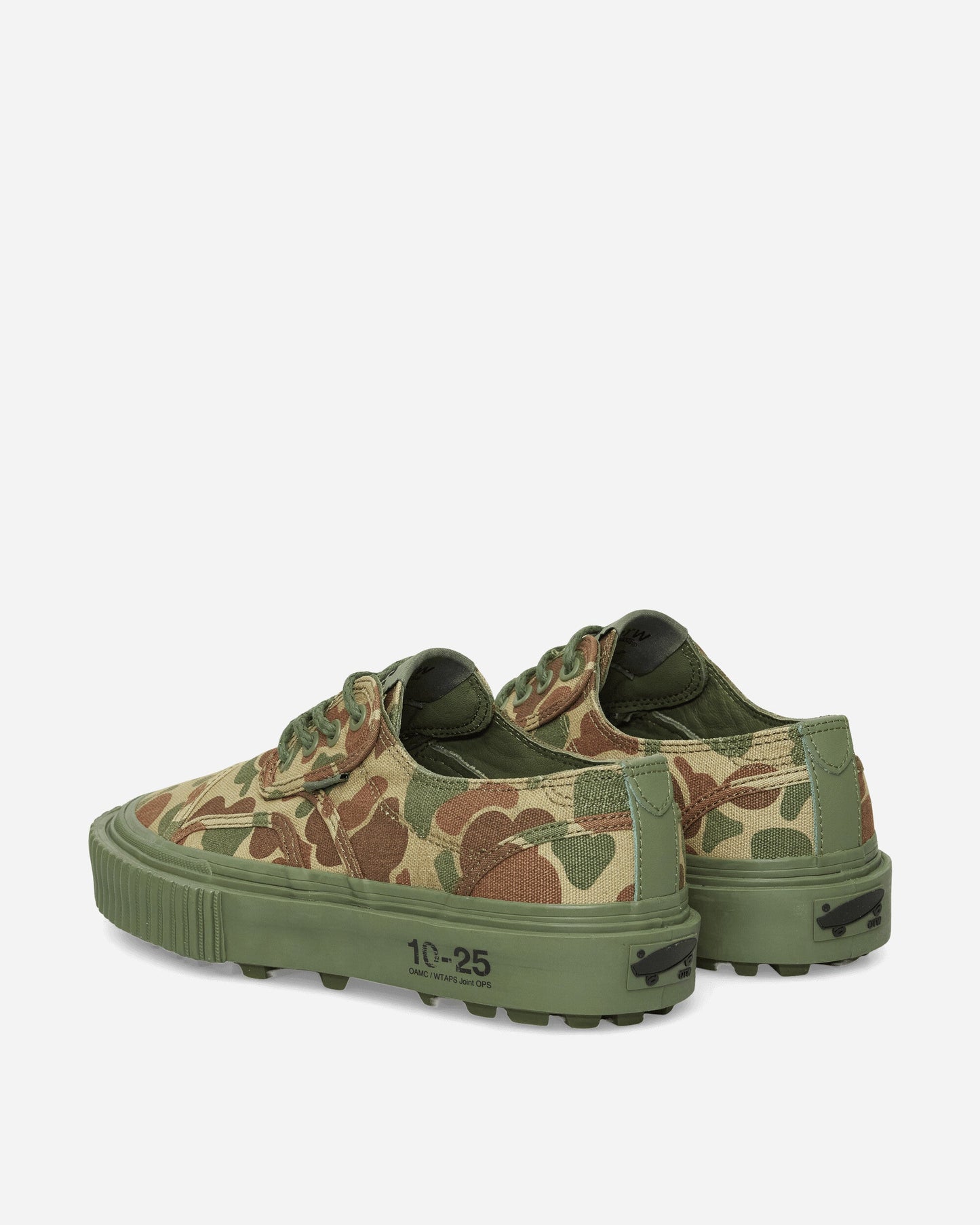 OAMC x WTAPS Seylynn Lug Sneakers Duck Camo