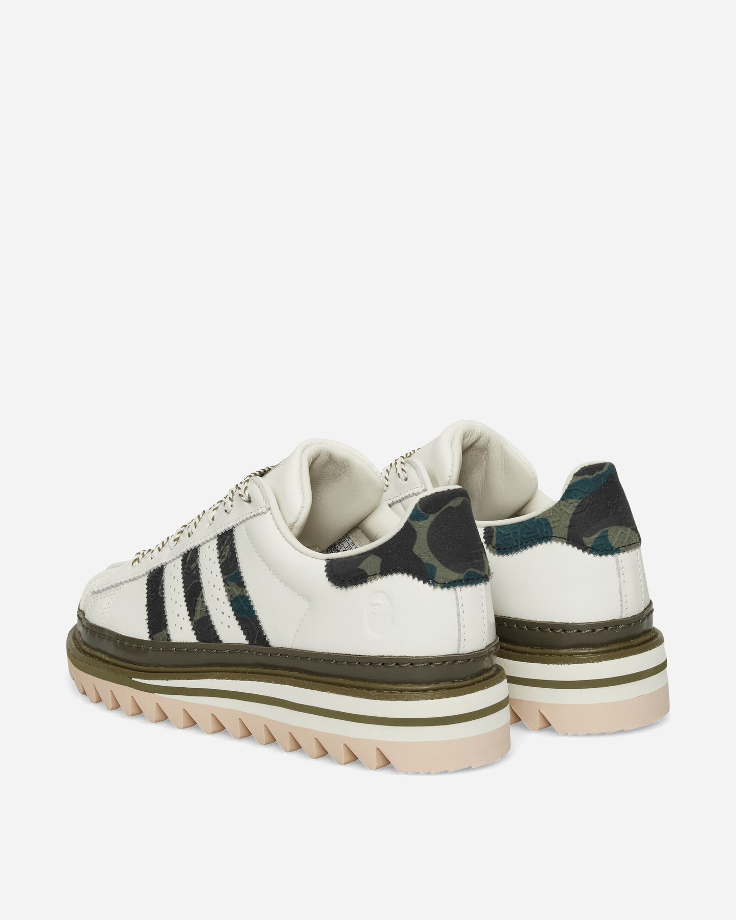 CLOT x BAPE Superstar by Edison Chen Sneakers Off White / Branch / Olive Cargo
