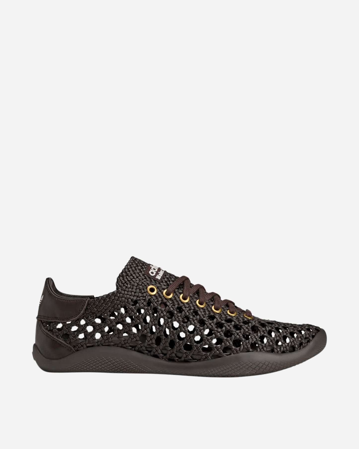 Wales Bonner Karintha Basketry Sneakers Dark Brown