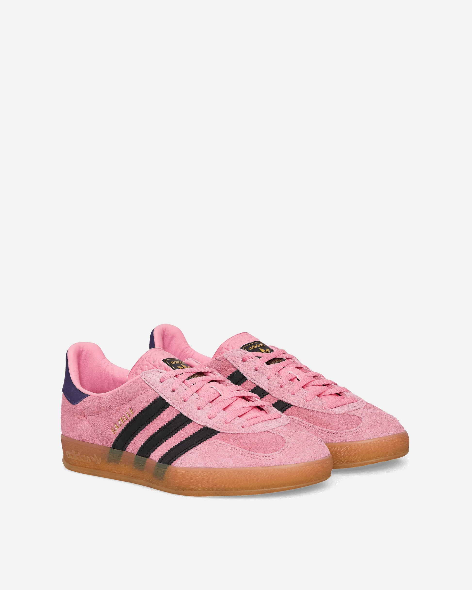Women's Gazelle Indoor Sneakers Bliss Pink / Core Black / Collegiate Purple