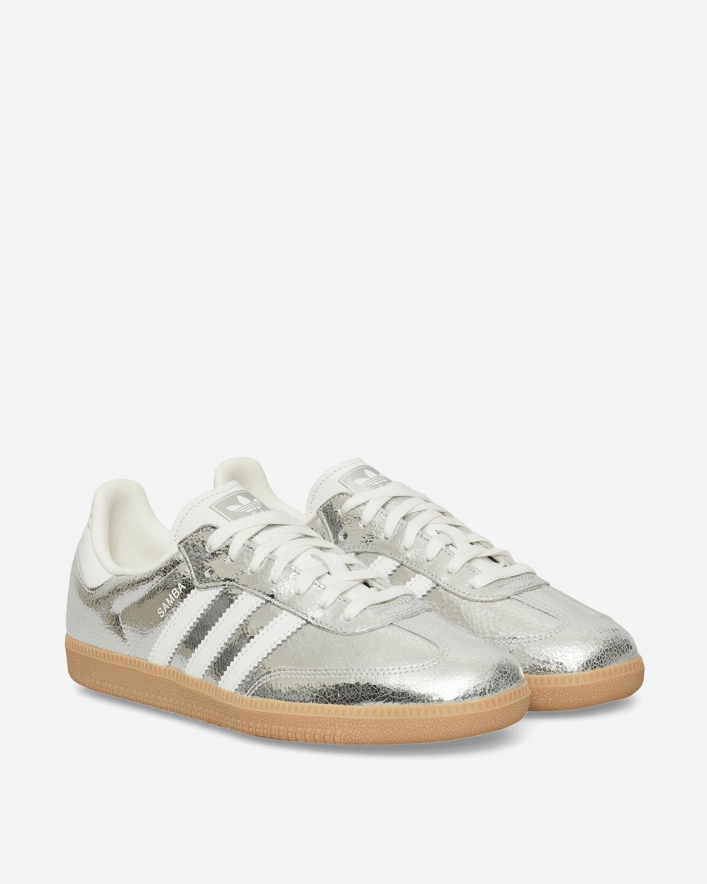 Women's Samba OG Sneakers Silver Metallic / Cloud White