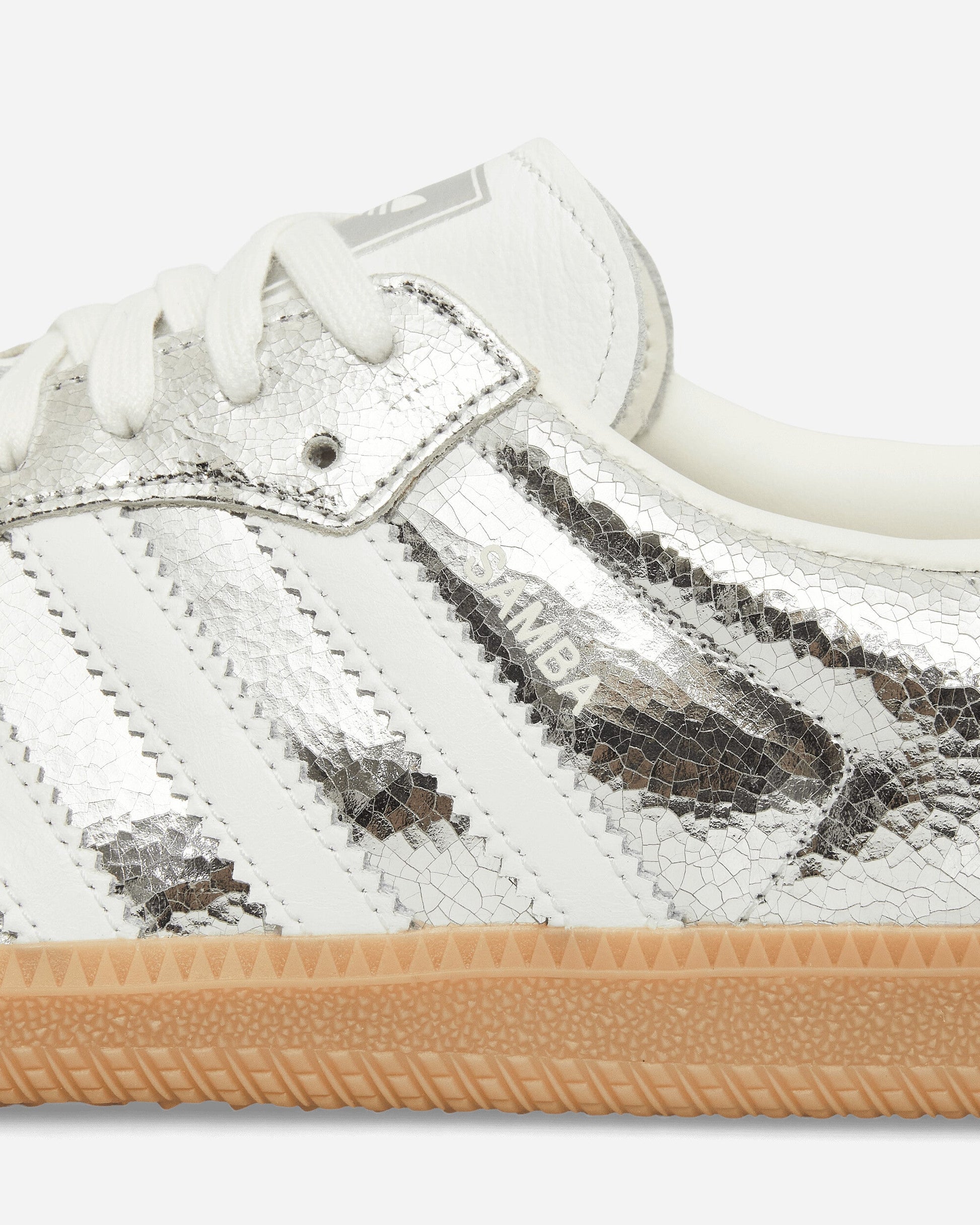 Women's Samba OG Sneakers Silver Metallic / Cloud White