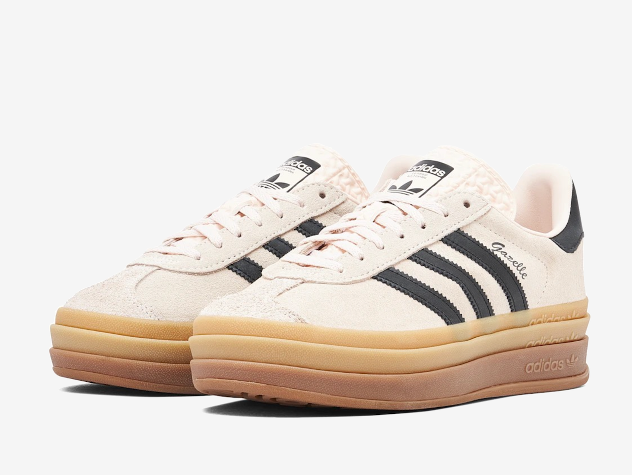 Adidas Gazelle Bold Wonder Quartz Black Gum (W)