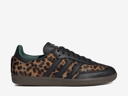 Adidas Samba OG Leopard Black Green (W)