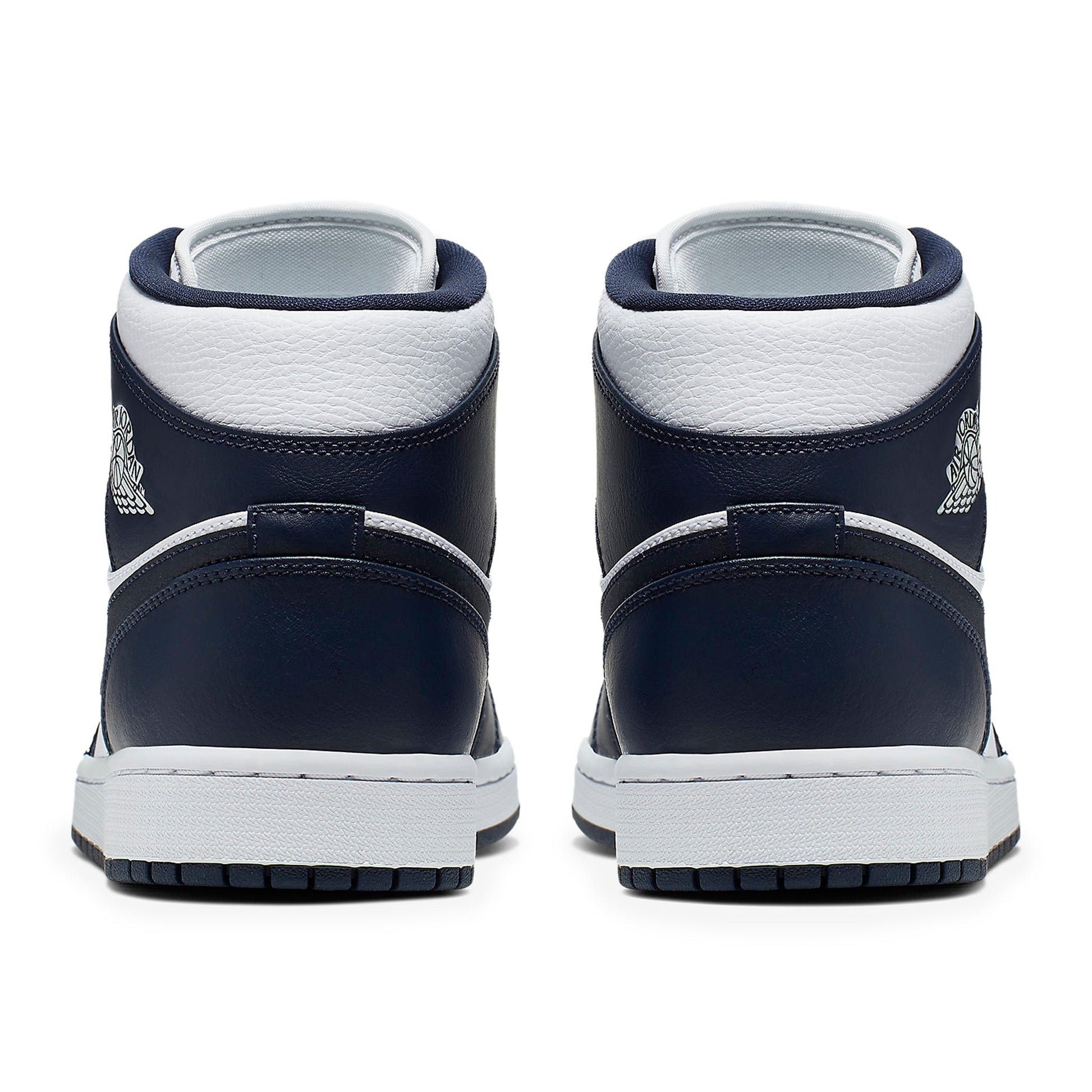 Air Jordan 1 Mid White Metallic Gold Obsidian