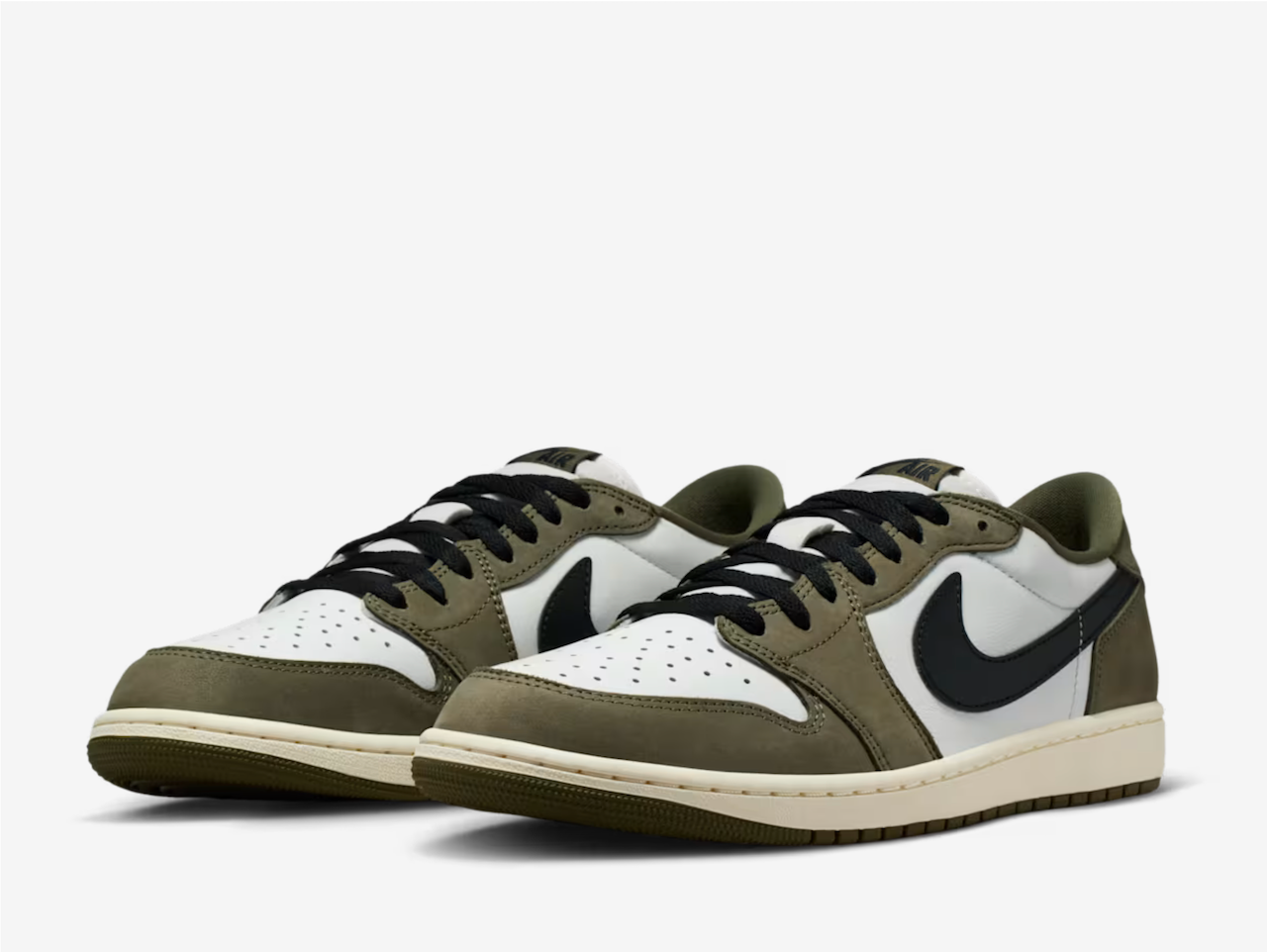 Air Jordan 1 Low Medium Olive