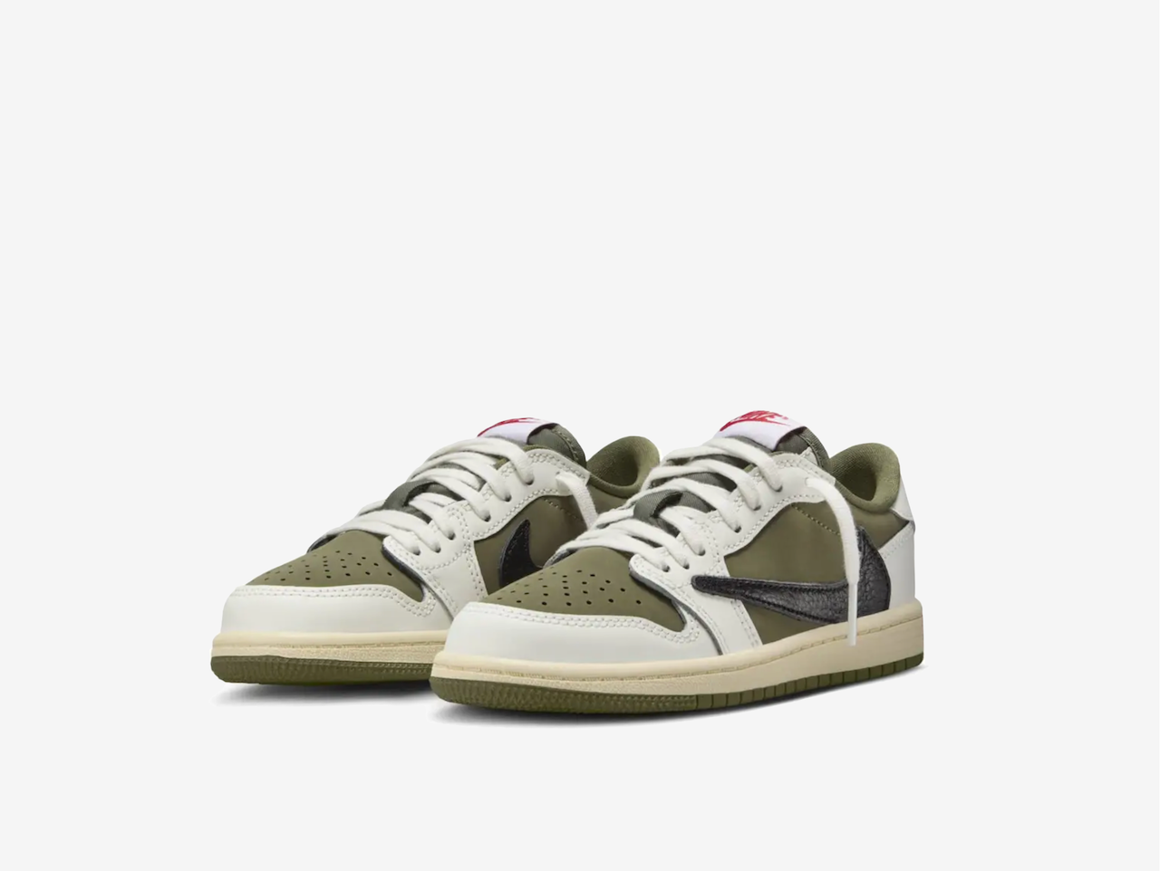 Air Jordan 1 Low Travis Scott Medium Olive (PS & TD)