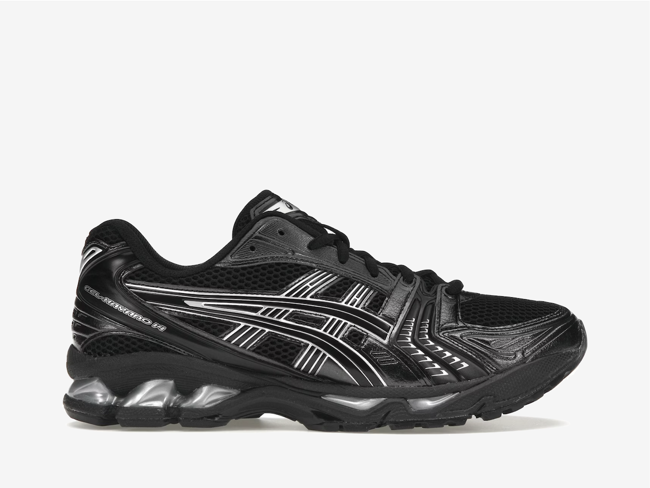 Asics Gel Kayano 14 Black Pure Silver
