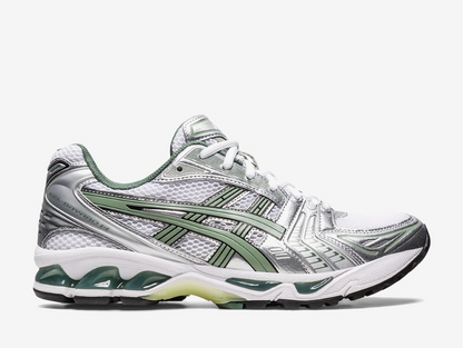 Asics Gel Kayano 14 White Slate Grey Green Sage