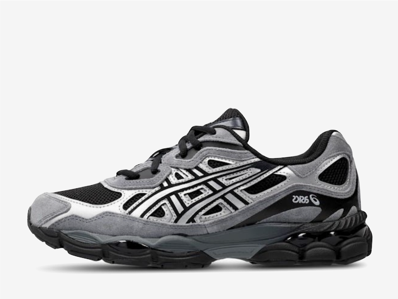 Asics Gel NYC Black Pure Silver Grey