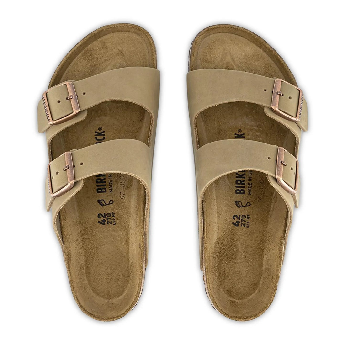 Birkenstock Arizona Sandals Oiled Tobacco