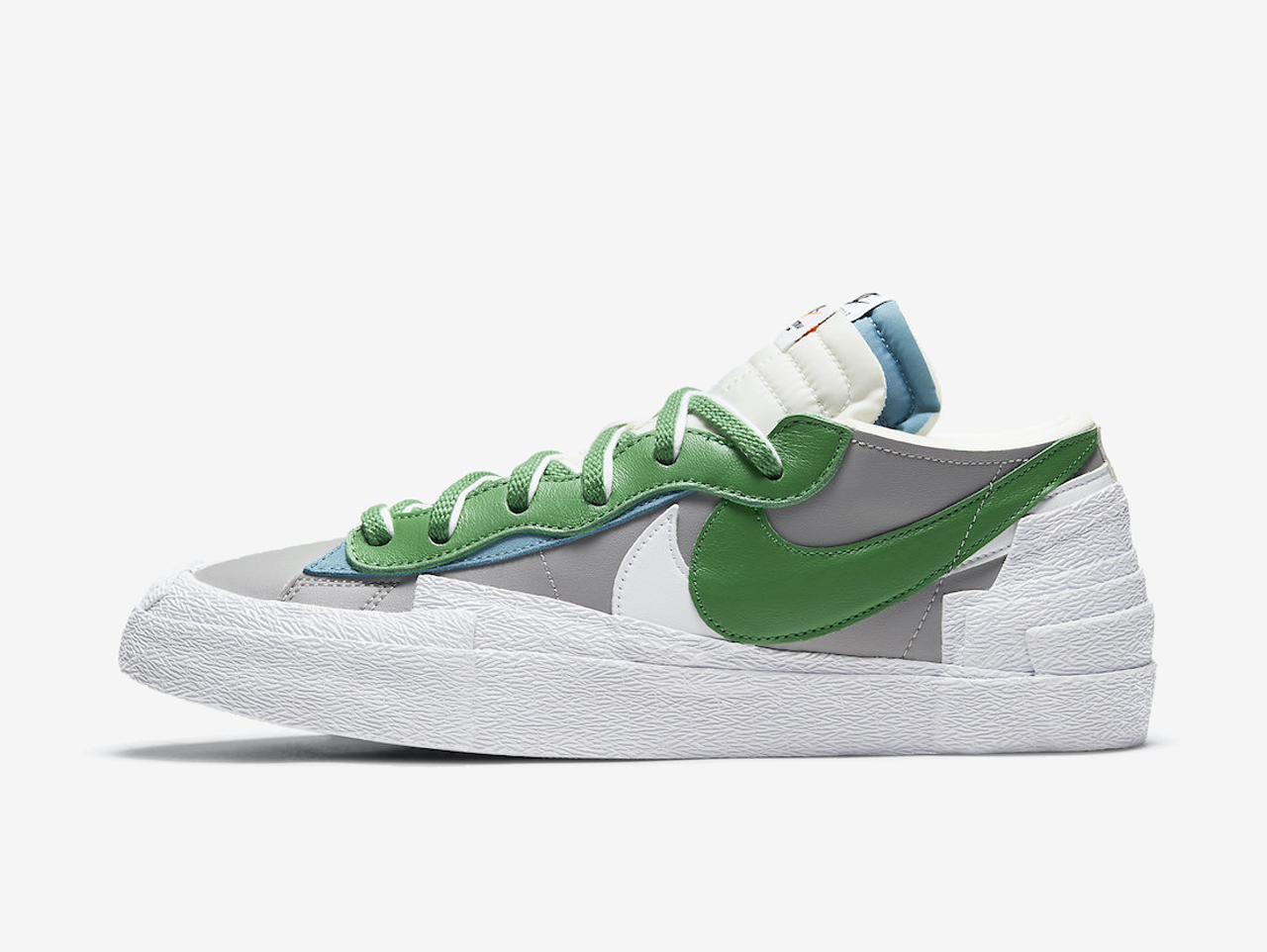 Sacai x Nike Blazer Medium Grey Classic Green