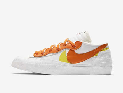 Sacai x Nike Blazer White Magma Orange