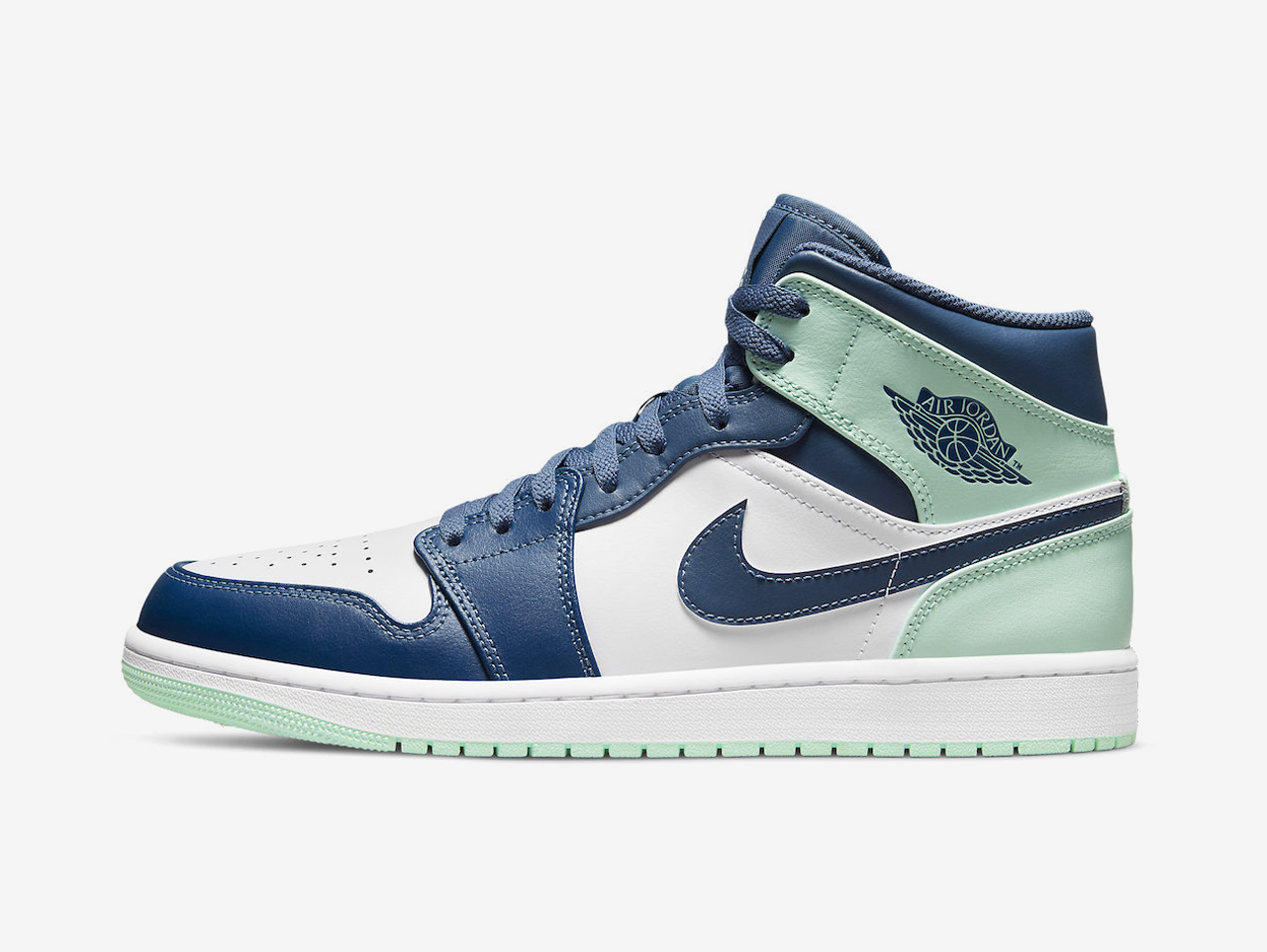 Air Jordan 1 Mid Blue Mint