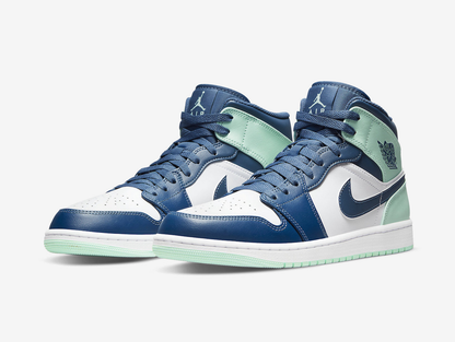 Air Jordan 1 Mid Blue Mint