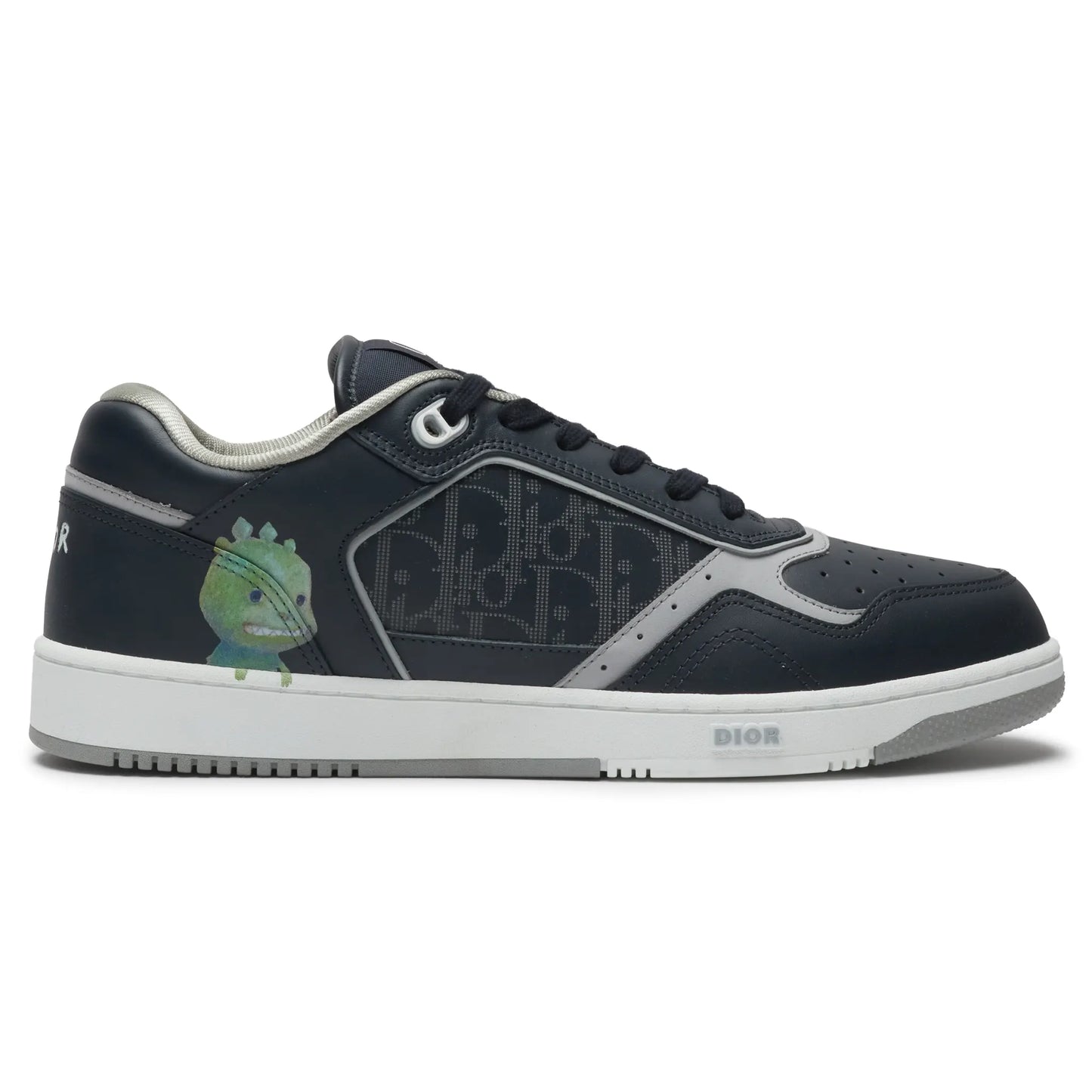 Dior B27 Otani Workshop Navy Smooth Calfskin Sneaker