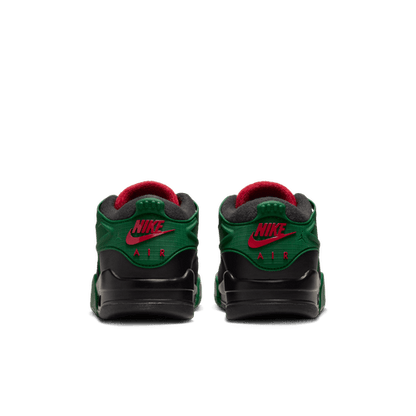 Big Kids' Air Jordan 4RM "Black Gorge Green Varsity Red"