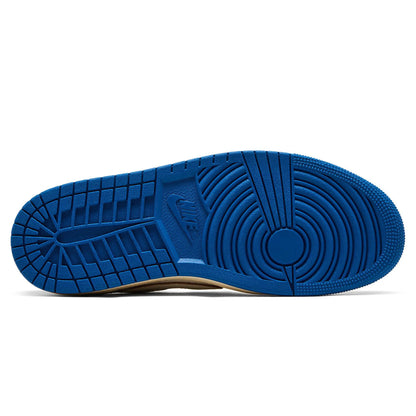 Fragment Design x Travis Scott x Air Jordan 1 Retro Low OG SP Sail Military Blue