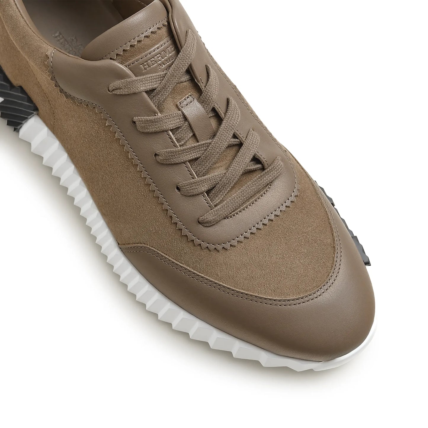 Hermès Paris Bouncing Calf Sneaker Étoupe