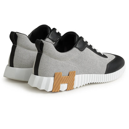 Hermes Paris Bouncing Calf Sneaker Prunoir Noir
