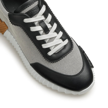 Hermes Paris Bouncing Calf Sneaker Prunoir Noir