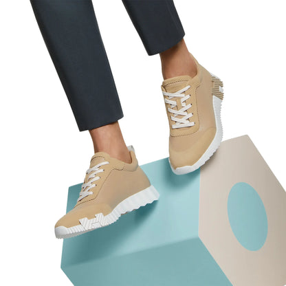 Hermès Paris Bouncing Sneaker Beige Lin