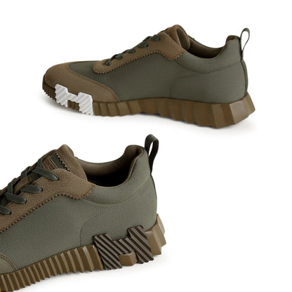 Hermès Paris Bouncing Sneaker Green Toundra
