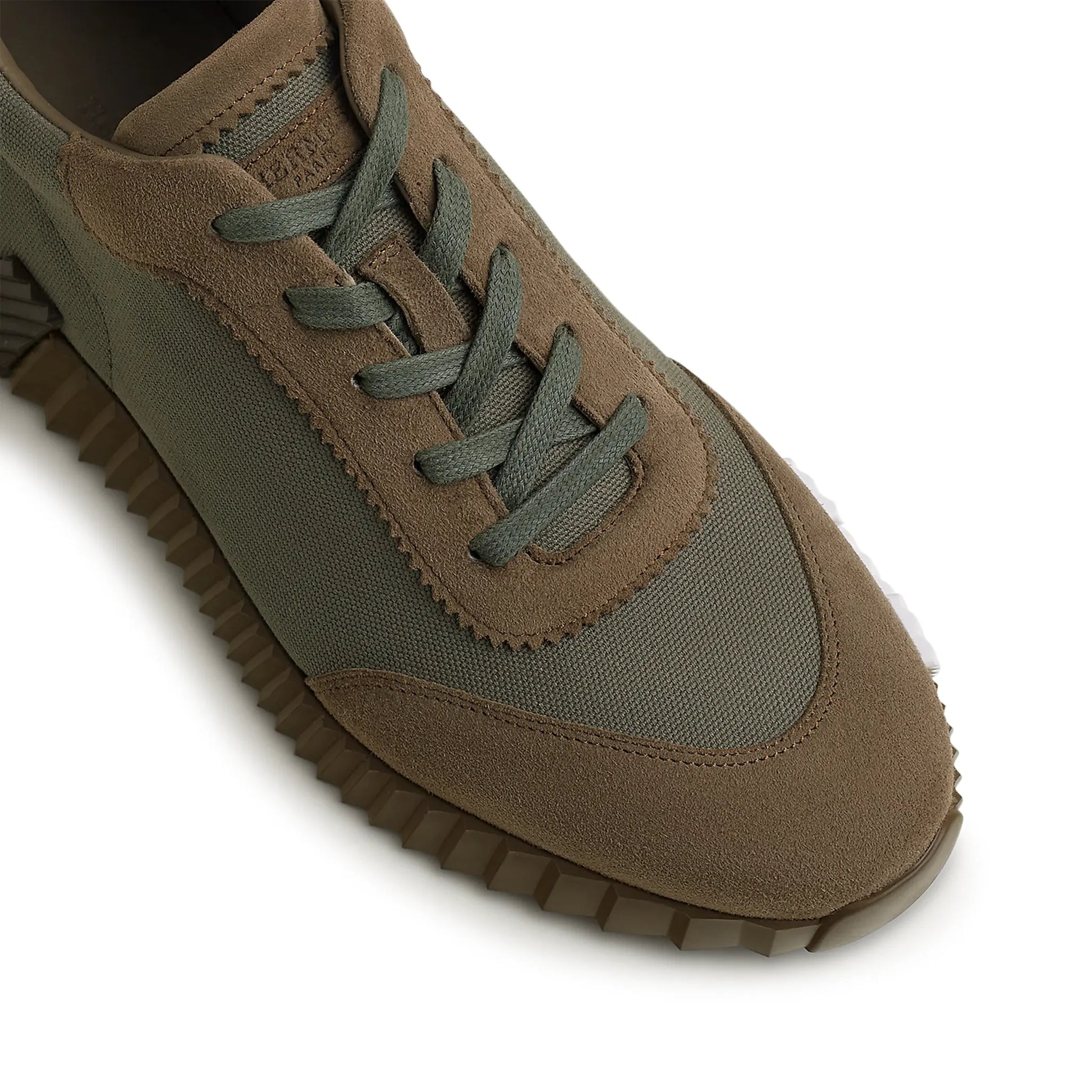 Hermès Paris Bouncing Sneaker Green Toundra