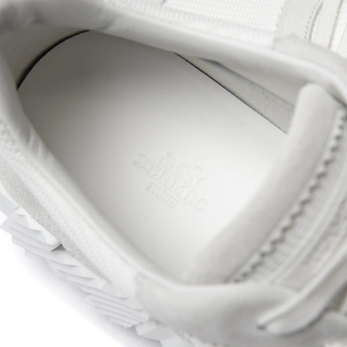 Hermès Paris Bouncing Sneaker Triple White