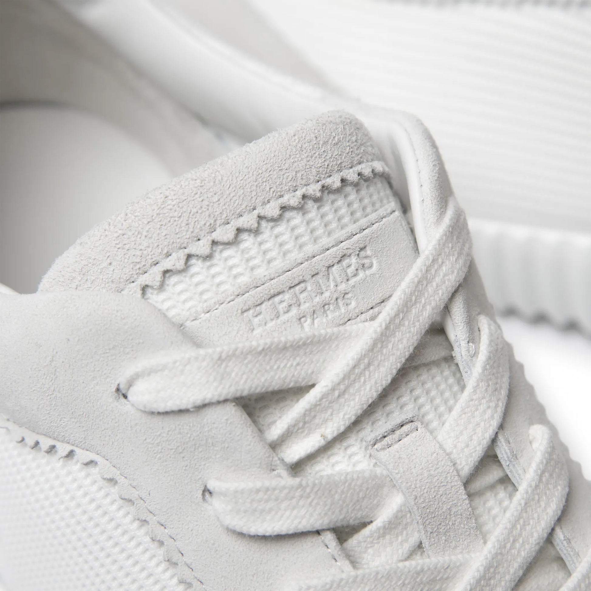 Hermès Paris Bouncing Sneaker Triple White