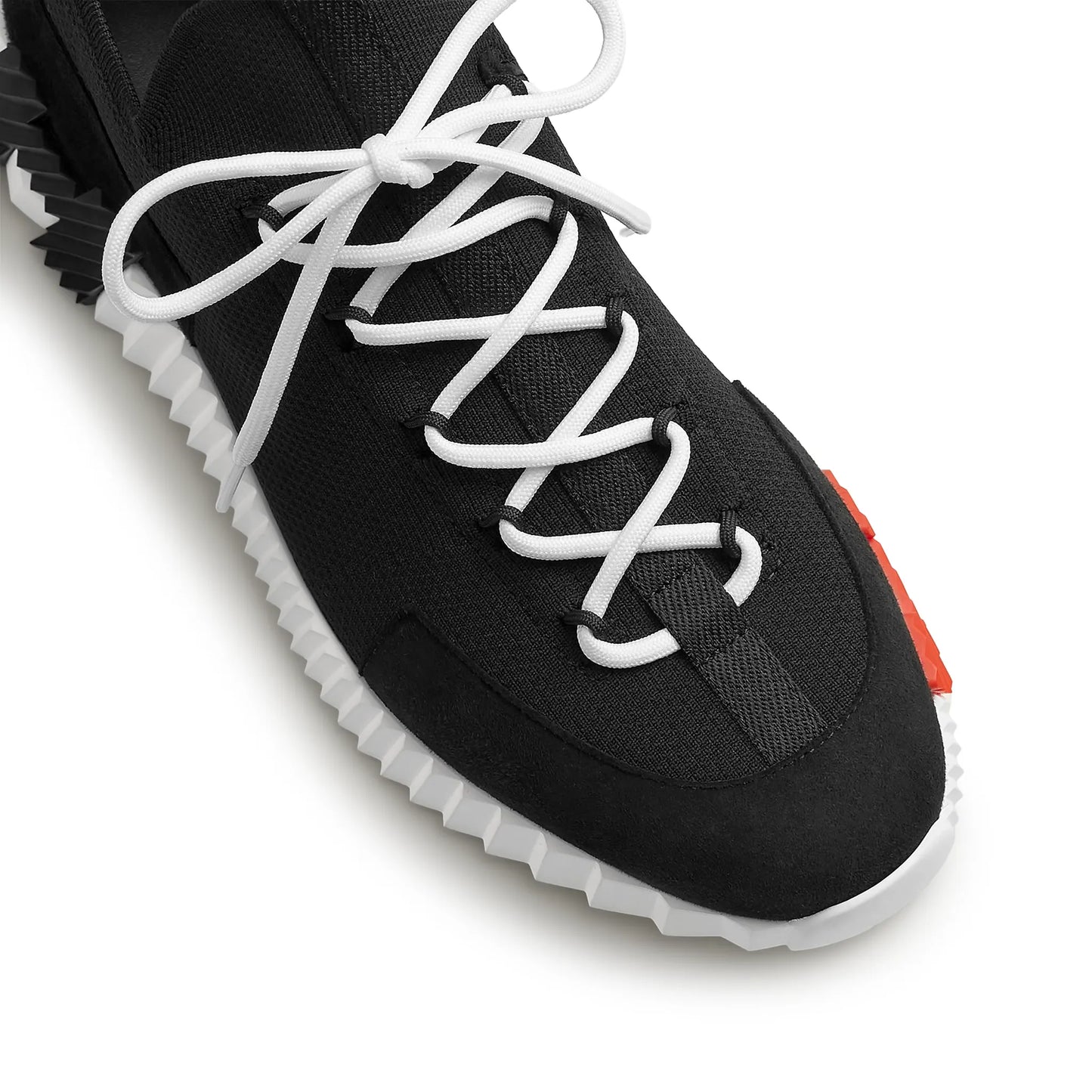 Hermes Paris Lift Slip-On Noir Blanc Sneaker
