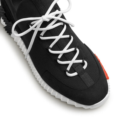 Hermes Paris Lift Slip-On Noir Blanc Sneaker