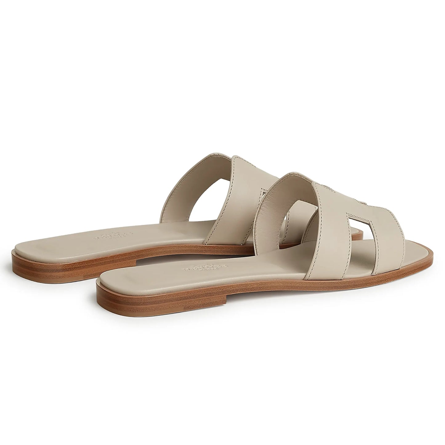 Hermes Paris Oran Beige Nomade Sandal