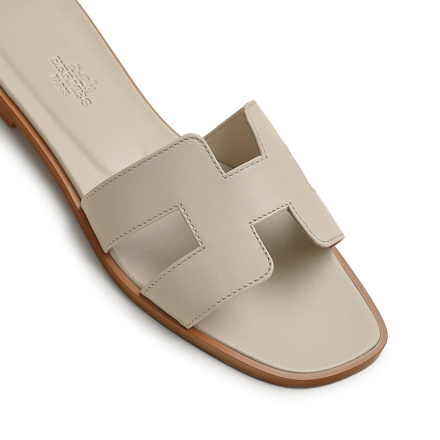 Hermes Paris Oran Beige Nomade Sandal