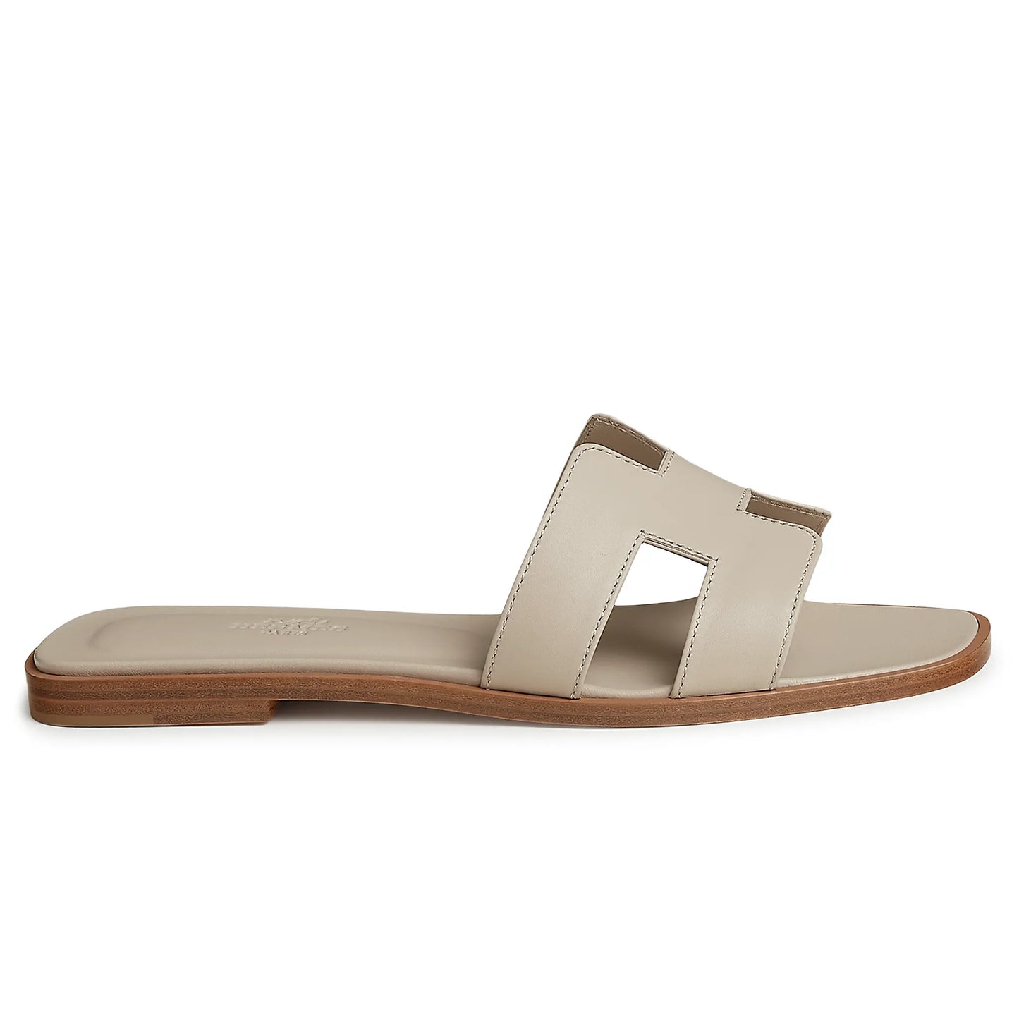 Hermes Paris Oran Beige Nomade Sandal
