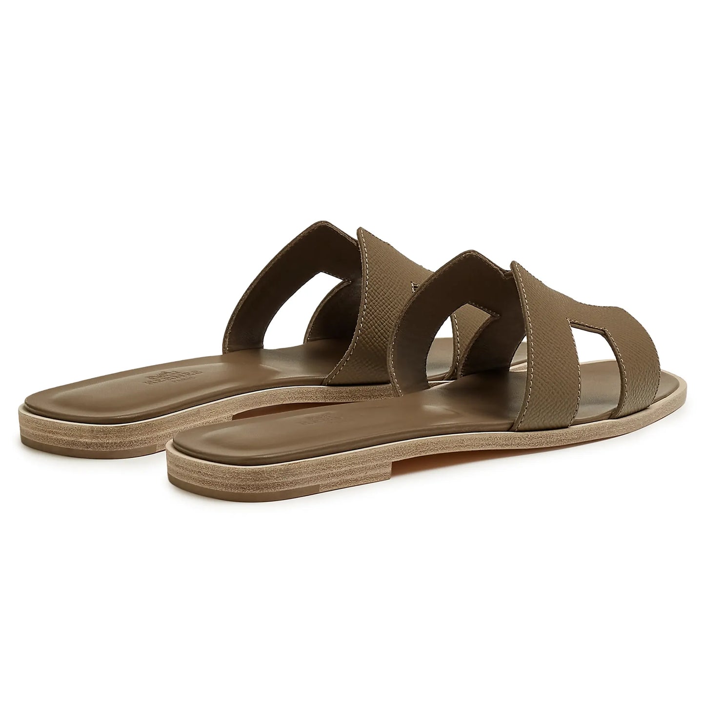 Hermès Paris Oran Étoupe Sandal