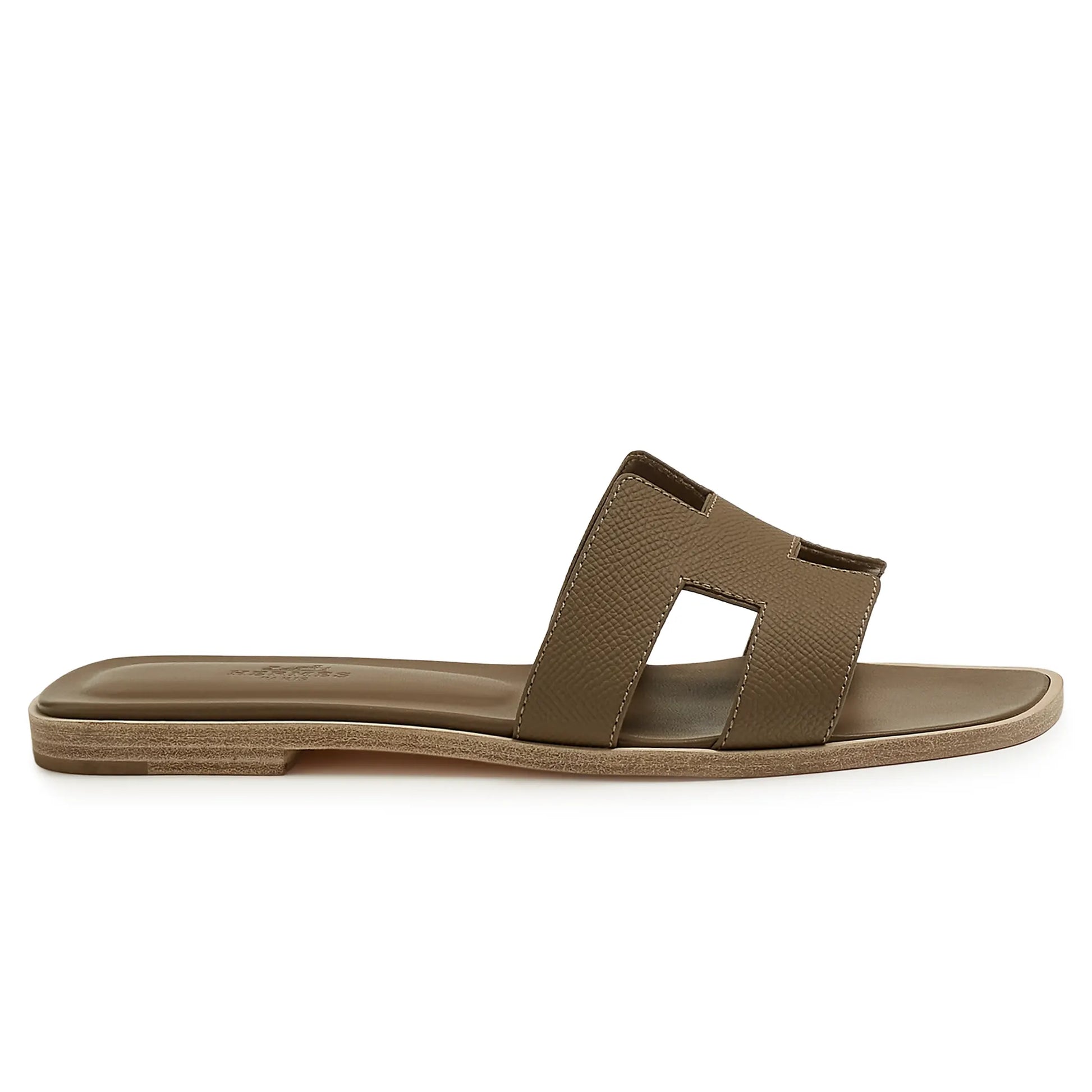 Hermès Paris Oran Étoupe Sandal