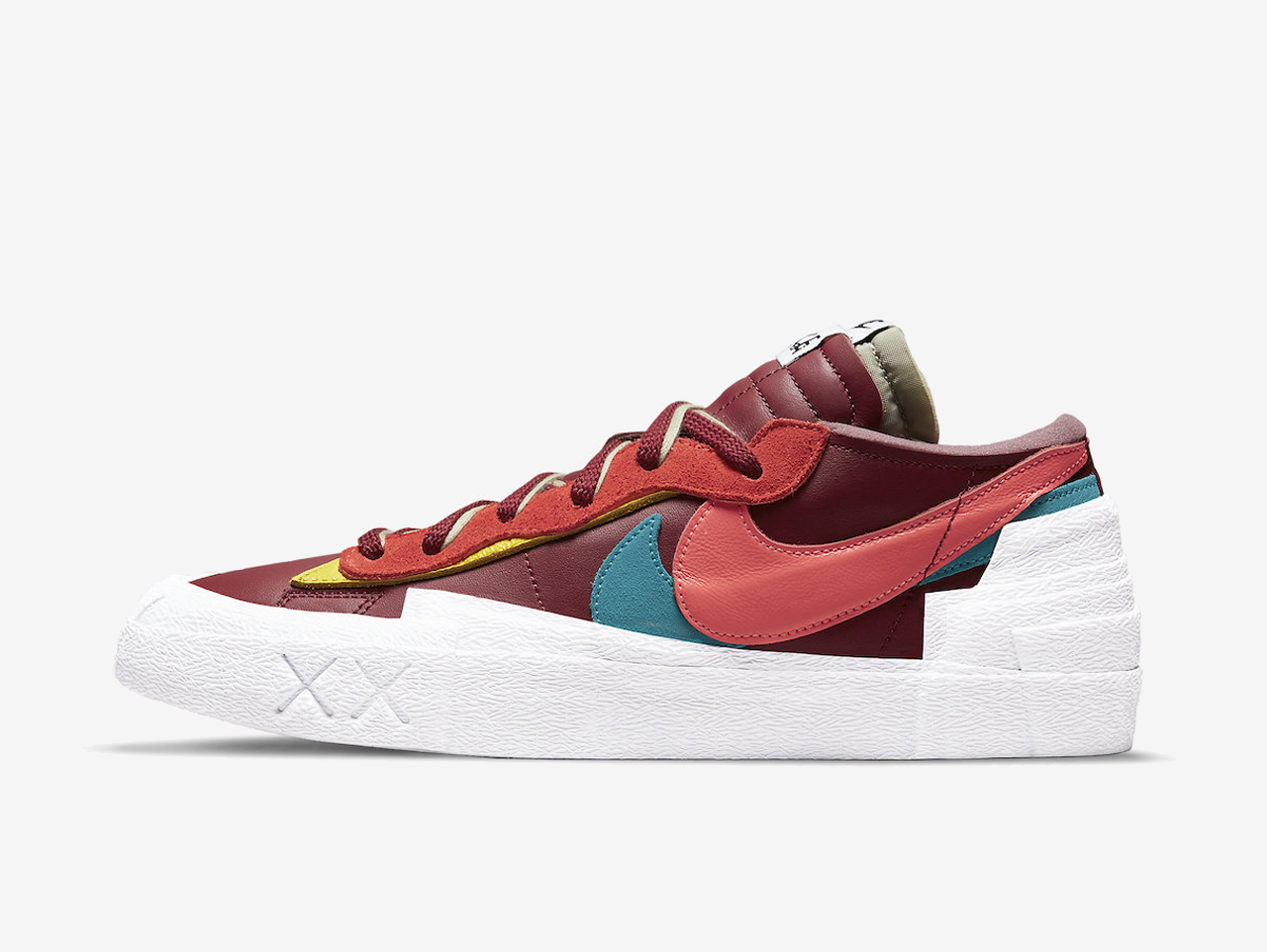 Sacai x Nike Blazer x KAWS Red