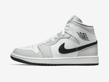 Air Jordan 1 Mid Light Smoke Grey (W)
