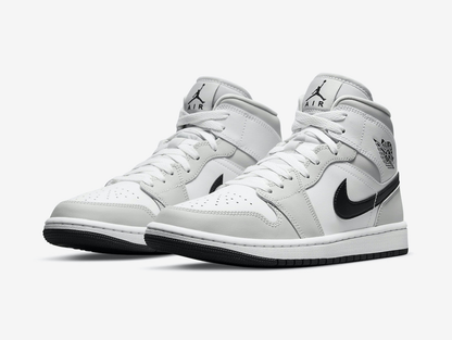 Air Jordan 1 Mid Light Smoke Grey (W)