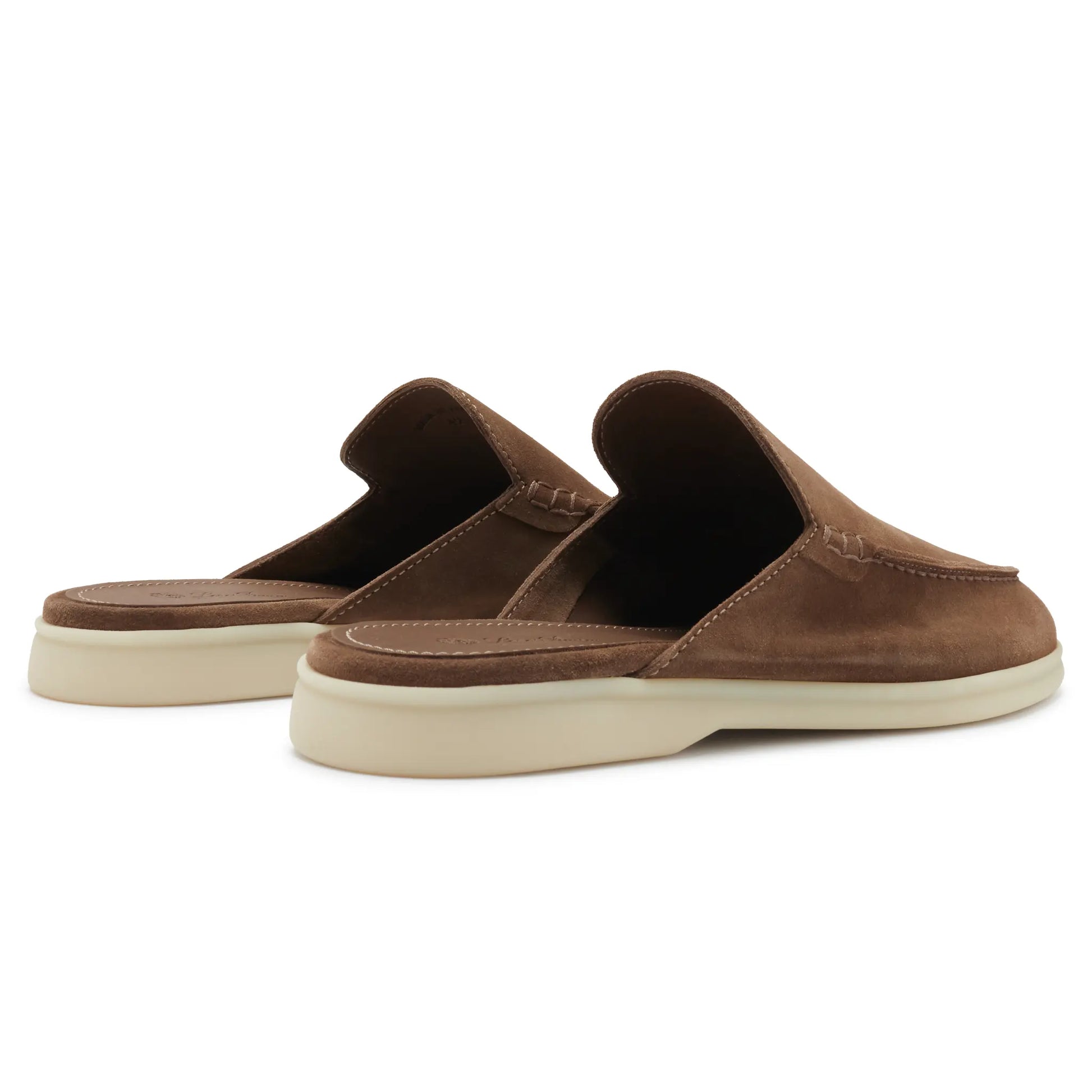 Loro Piana Babouche Walk Suede Reikan Loafers
