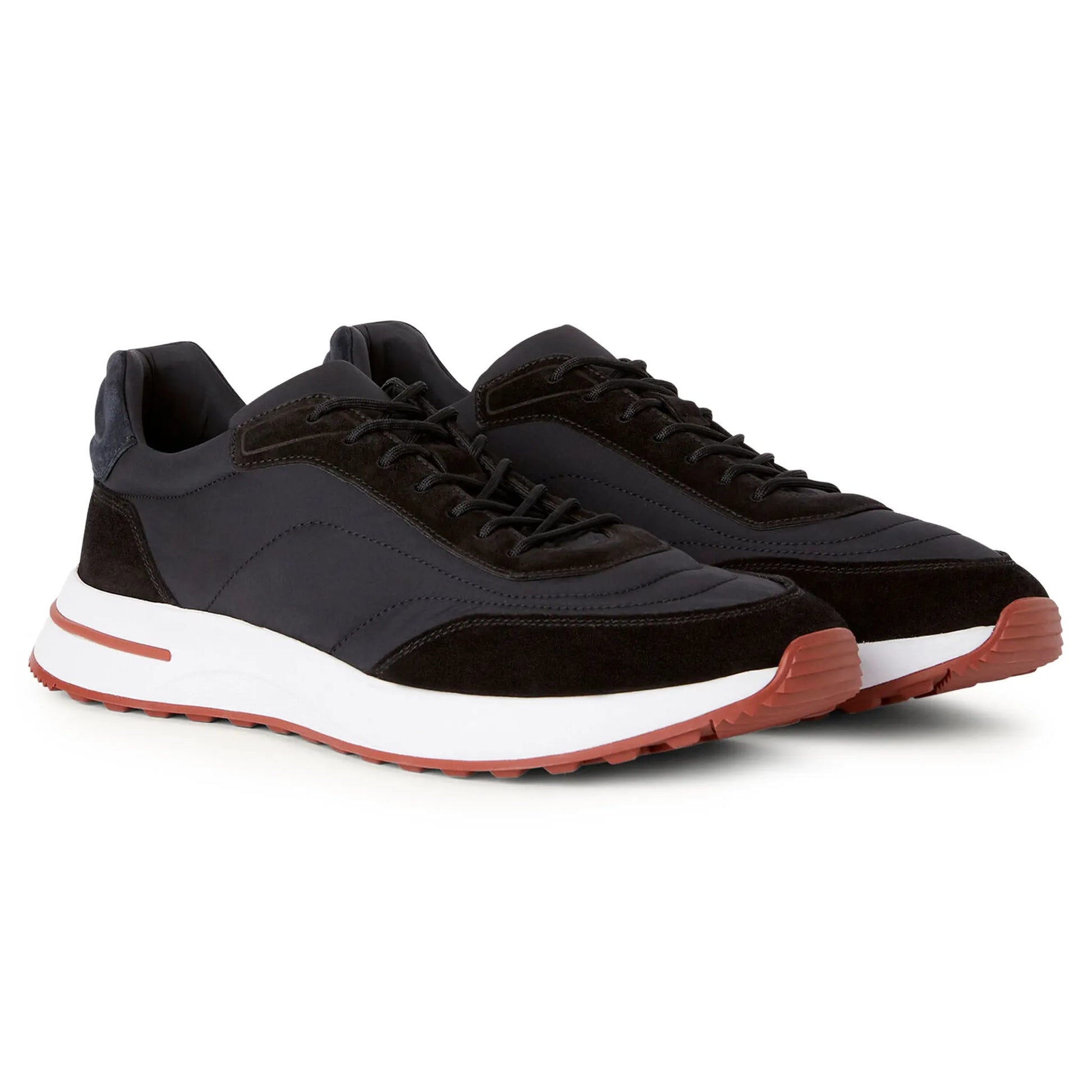 Loro Piana Week End Walk Black Sneaker