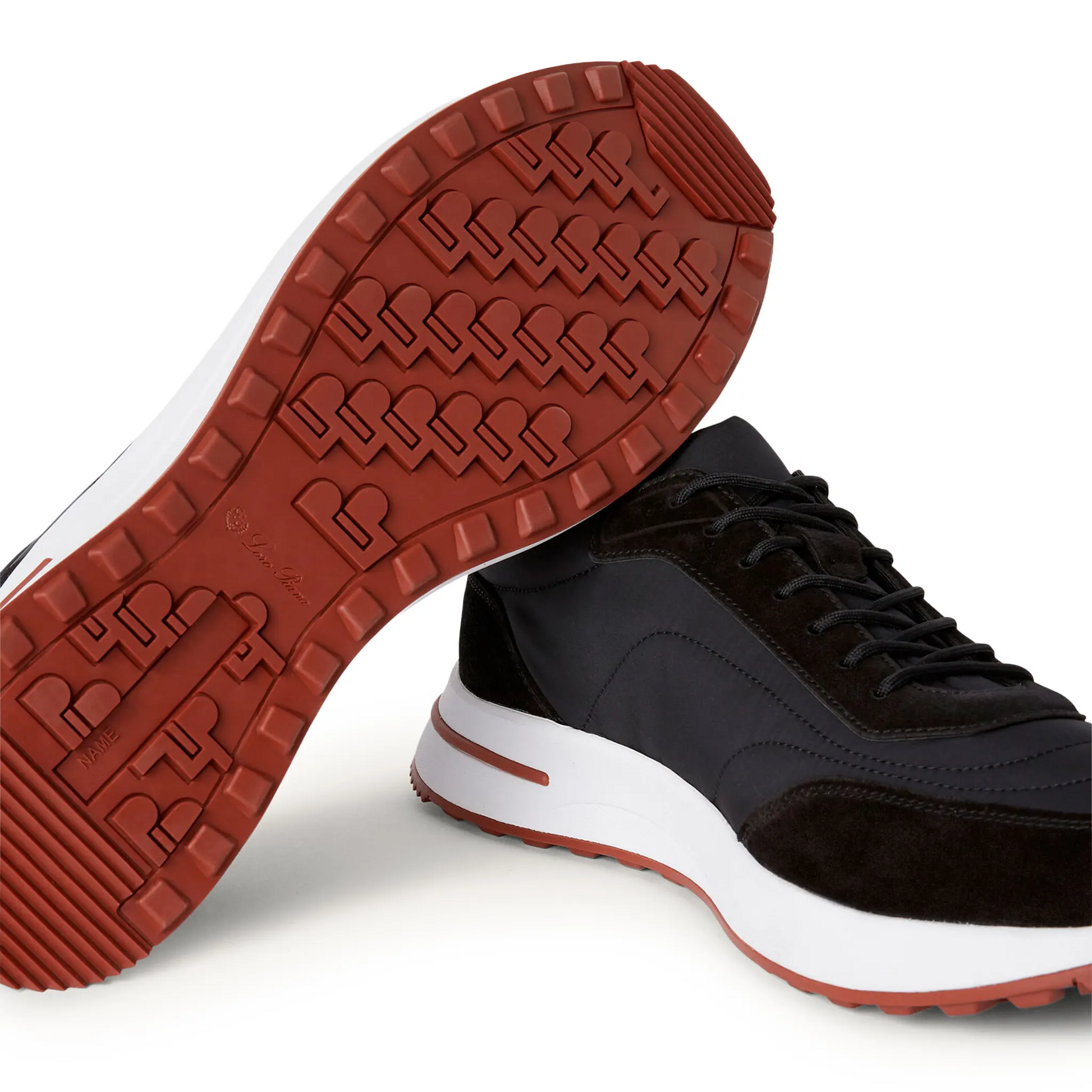 Loro Piana Week End Walk Black Sneaker