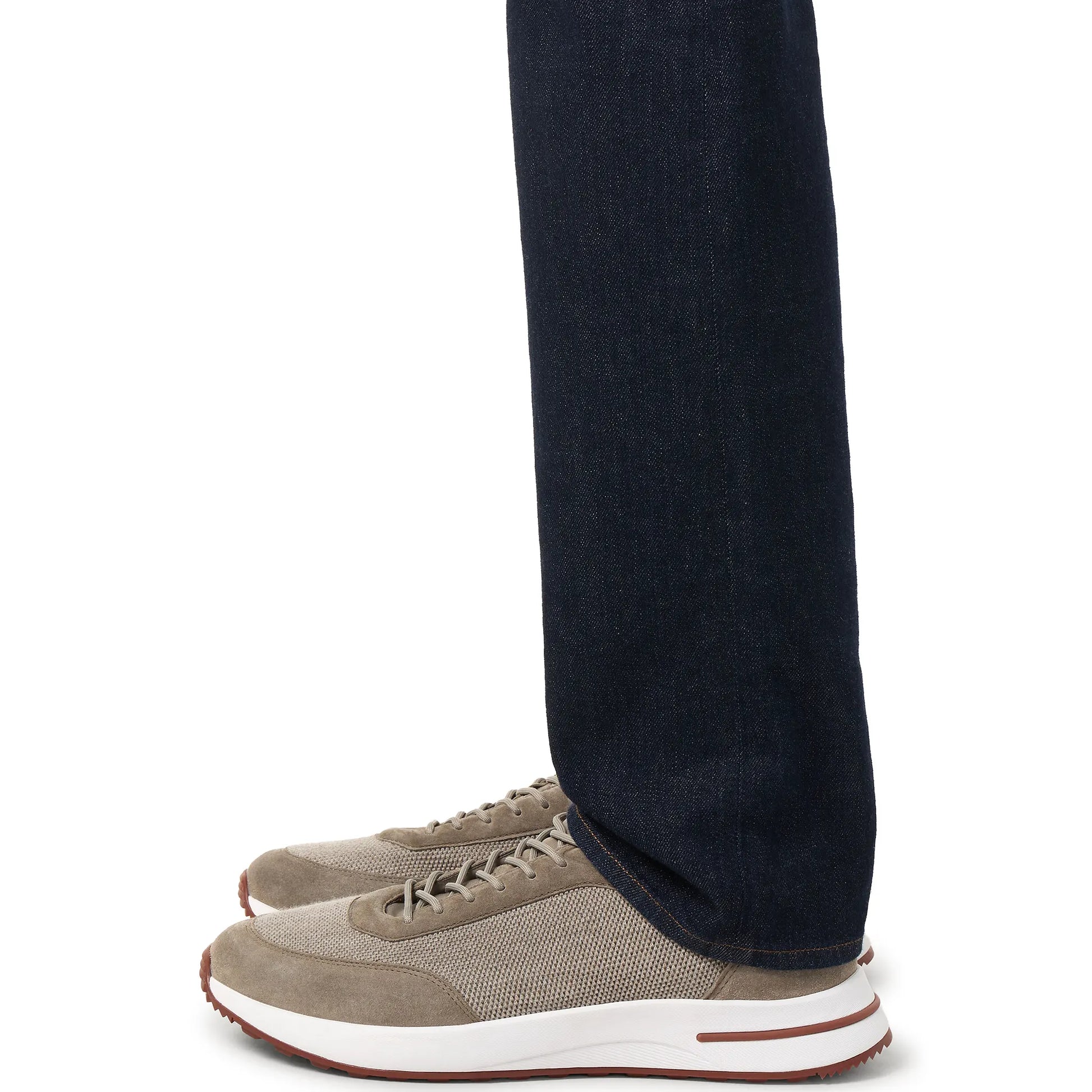 Loro Piana Week End Walk Pecora Nera Wheat Stitch Sneaker
