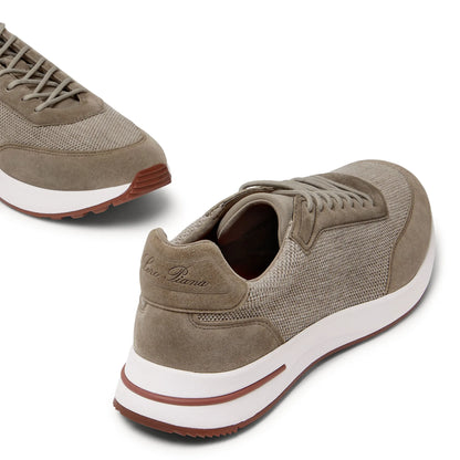 Loro Piana Week End Walk Pecora Nera Wheat Stitch Sneaker