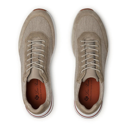 Loro Piana Week End Walk Pecora Nera Wheat Stitch Sneaker