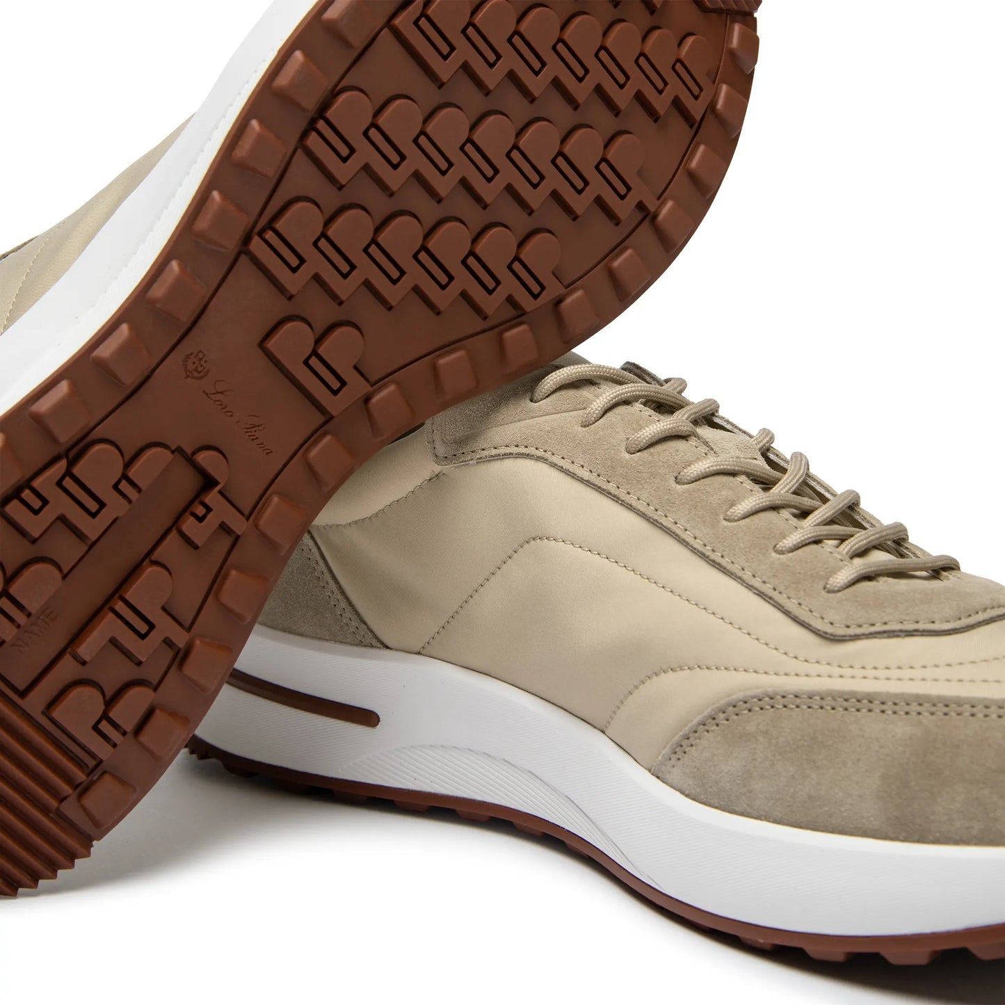 Loro Piana Week End Walk Sand Shell Sneaker